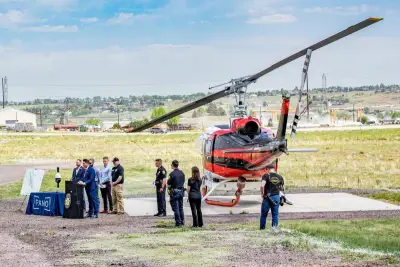 Douglas County debuts new helicopter, AI tools to fight wildfires