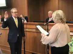Hoefert begins second term; DiPrima joins incumbent trustees